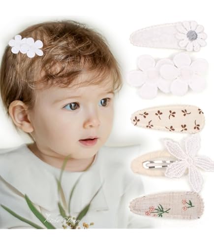 Amazon.co.jp: キッズ ヘアクリップ ヘアアクセサリー ヘアピン ミモザ